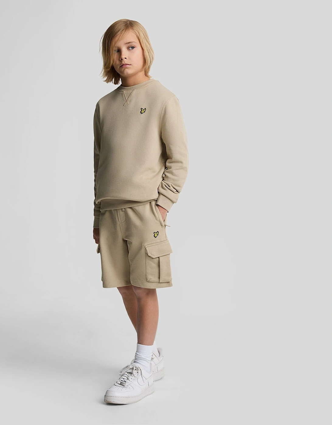 Kids Cargo Sweat Shorts