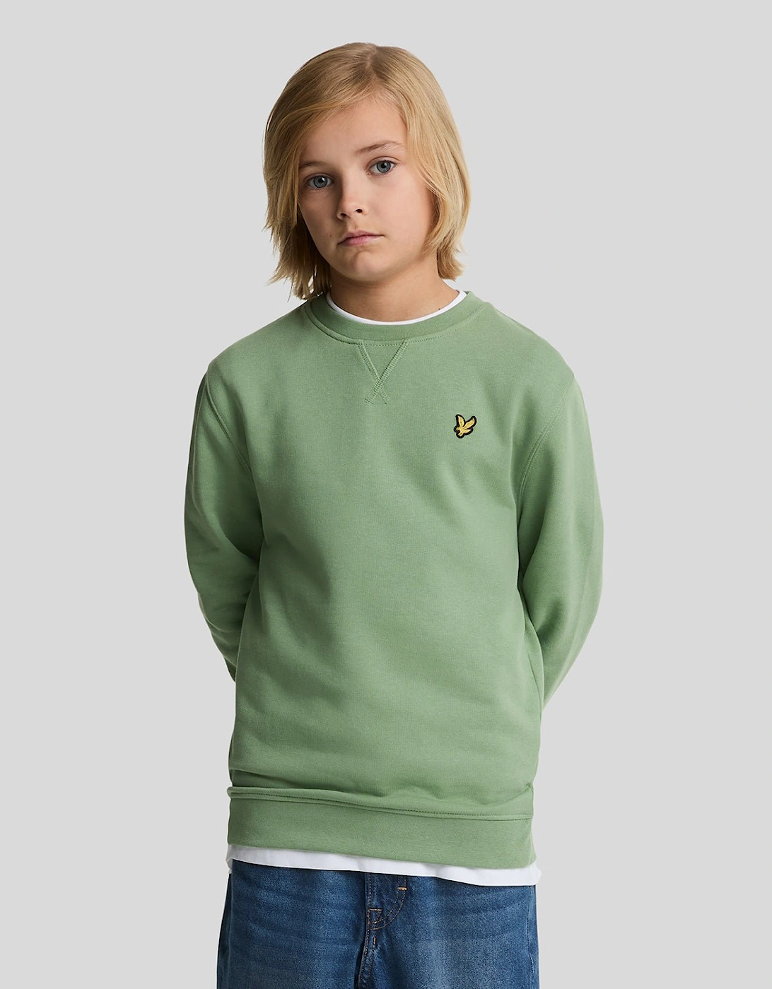 Lyle And Scott Unisex Crew Neck Sweatshirt - : Size 12/13 Y Kids