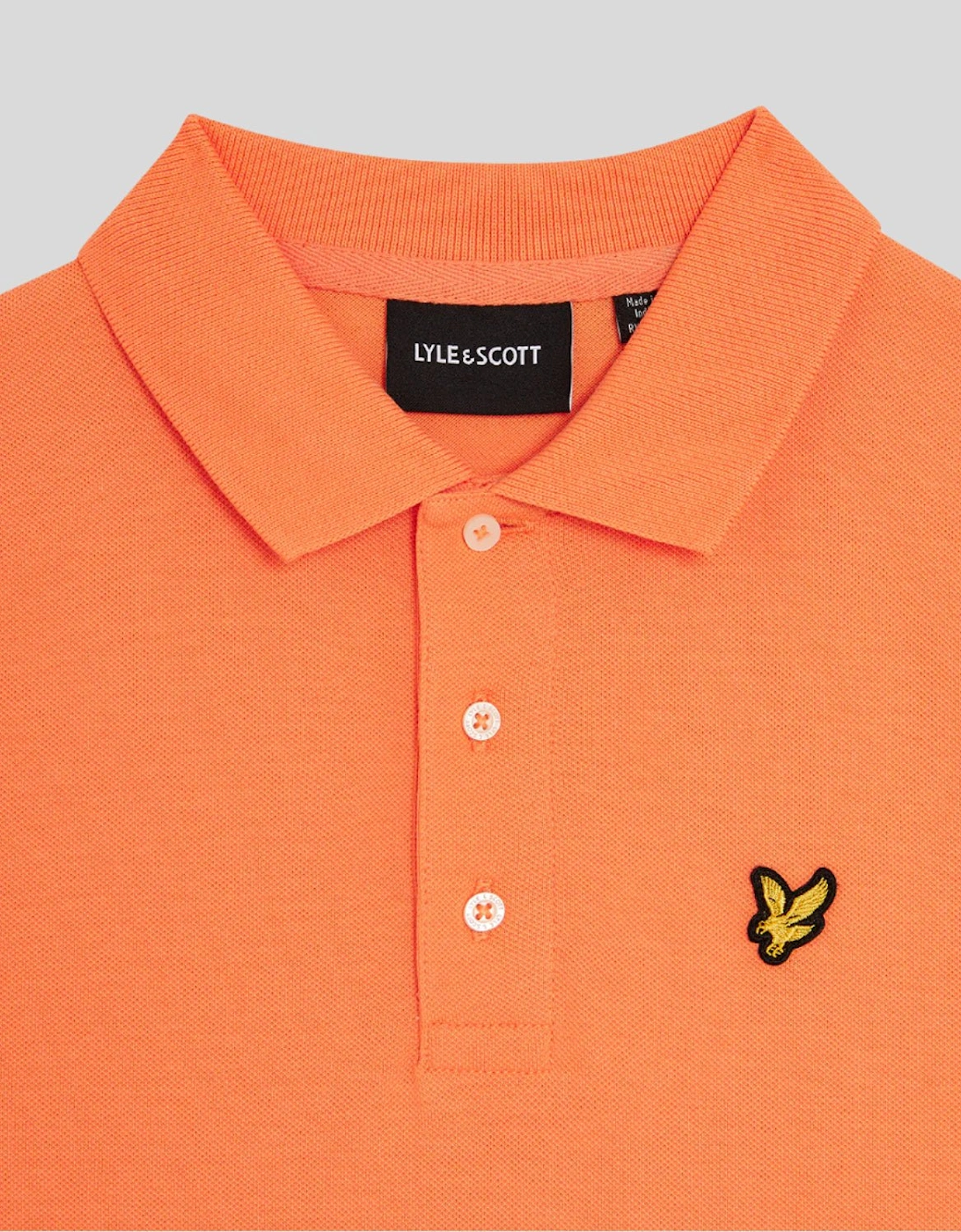 Kids Plain Polo Shirt