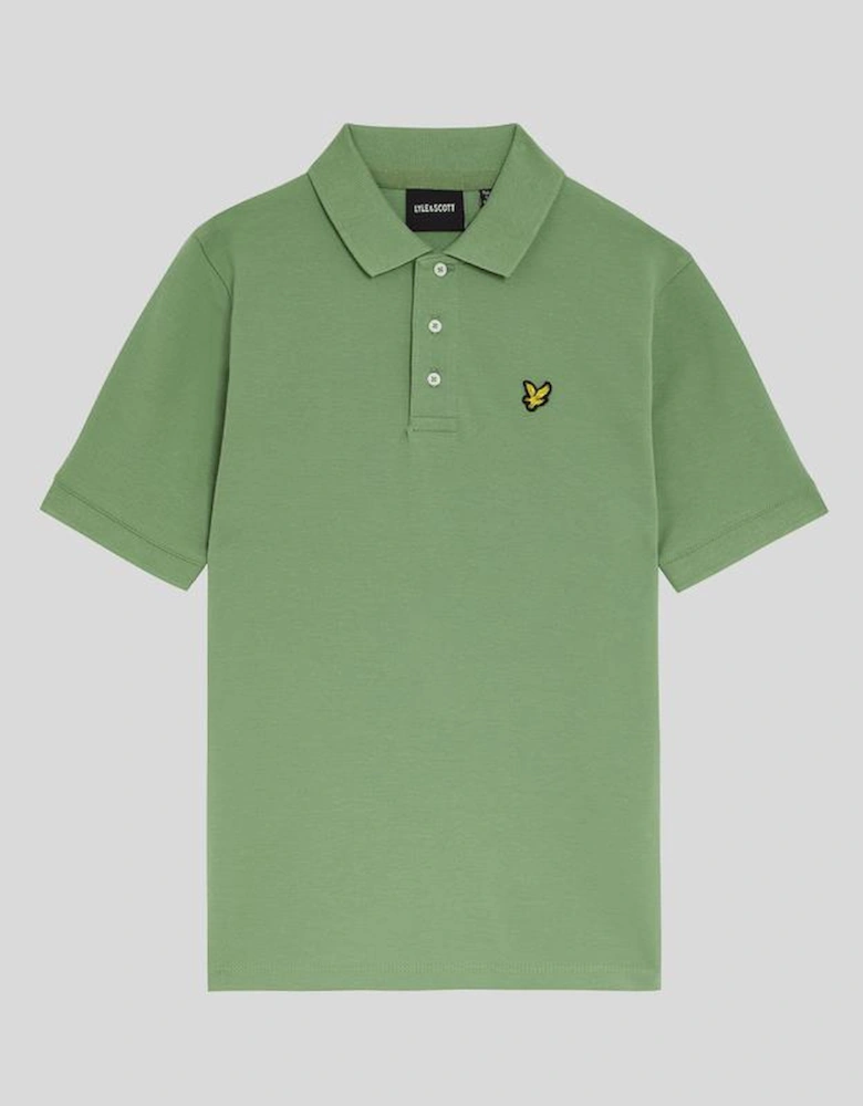 Kids Plain Polo Shirt