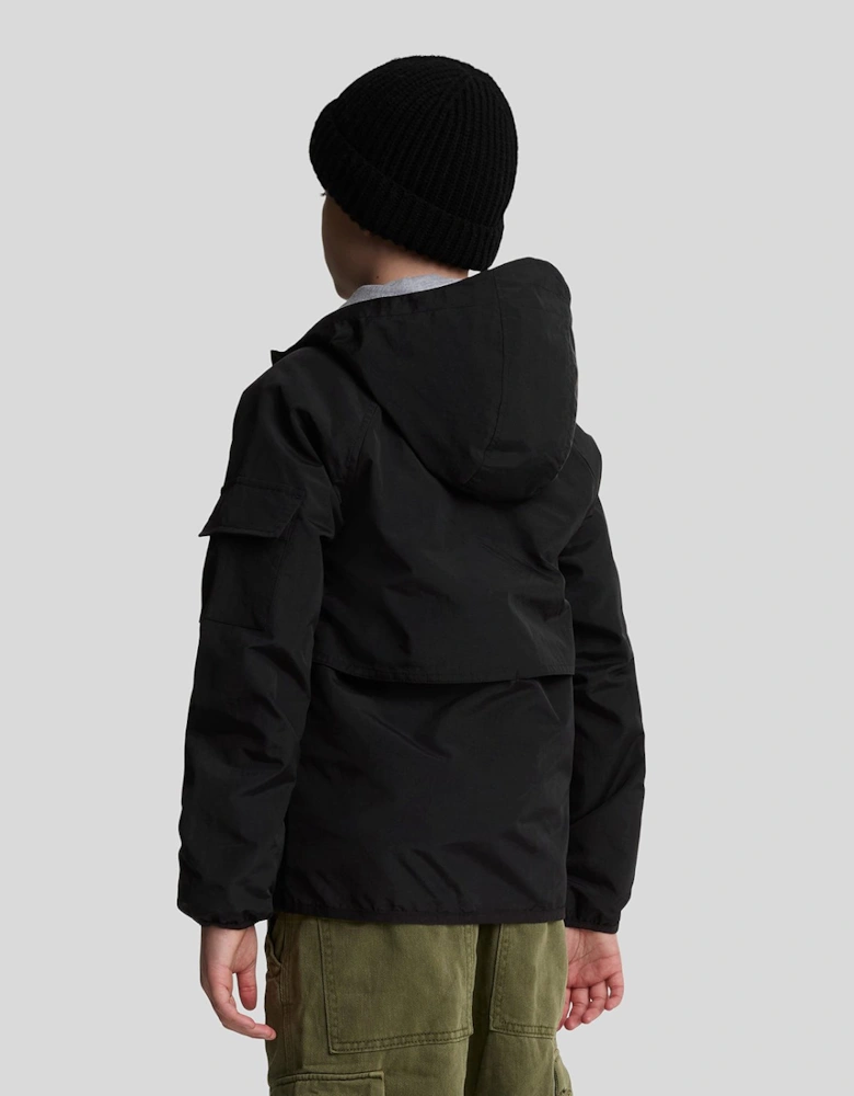 Kids Hooded Windbreaker Jacket