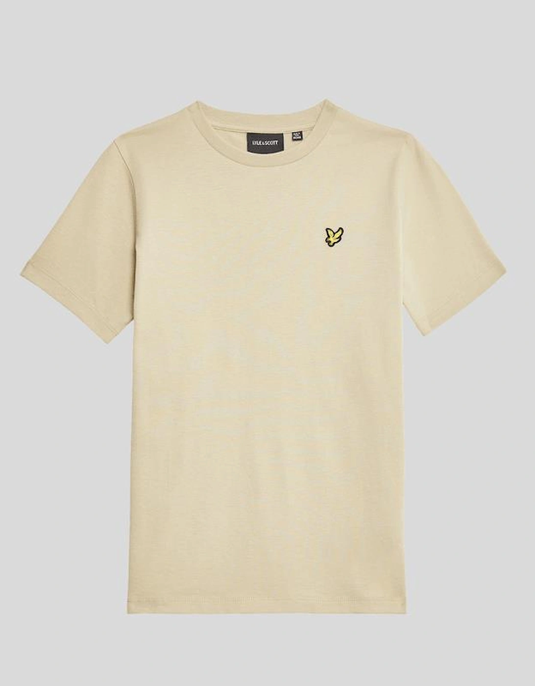 Lyle And Scott Kids Plain T-Shirt - Tan - Size: 15/16 y