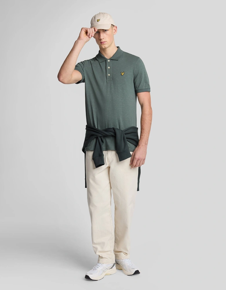 Slub Polo Shirt