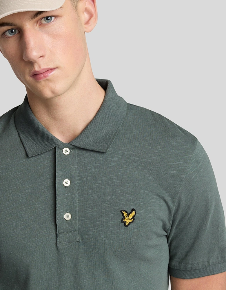 Slub Polo Shirt