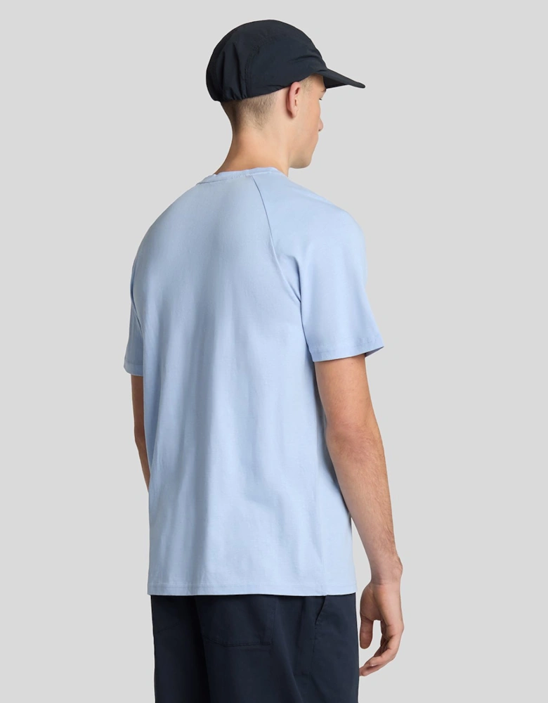 Linen Blend Raglan T-Shirt