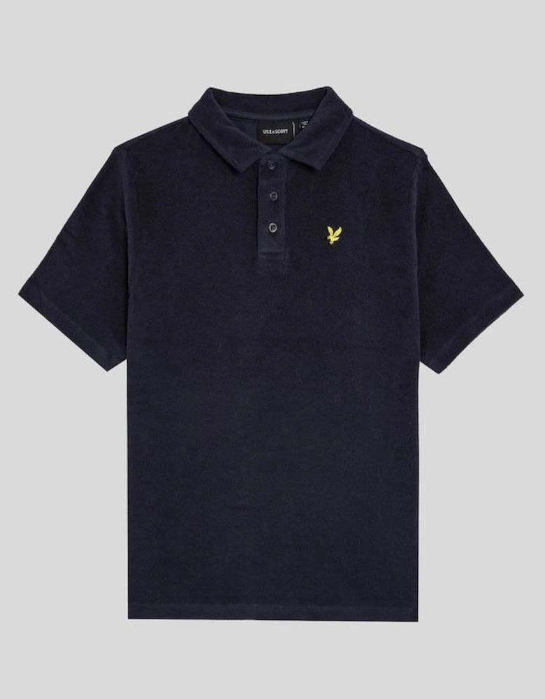 Kids Towelling Polo Shirt