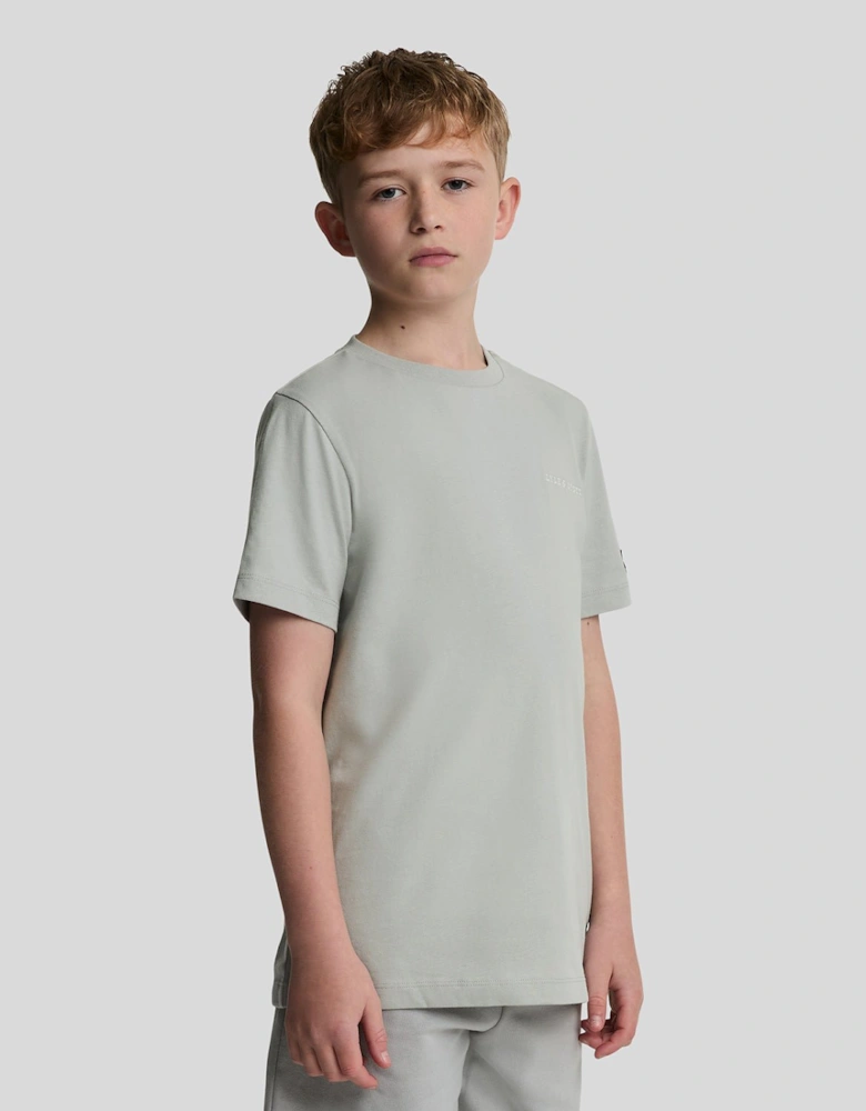 Kids Script Embroidered T-Shirt