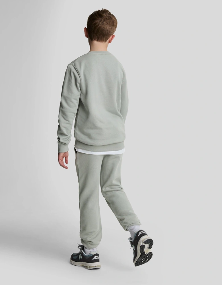 Kids Script Embroidered Joggers