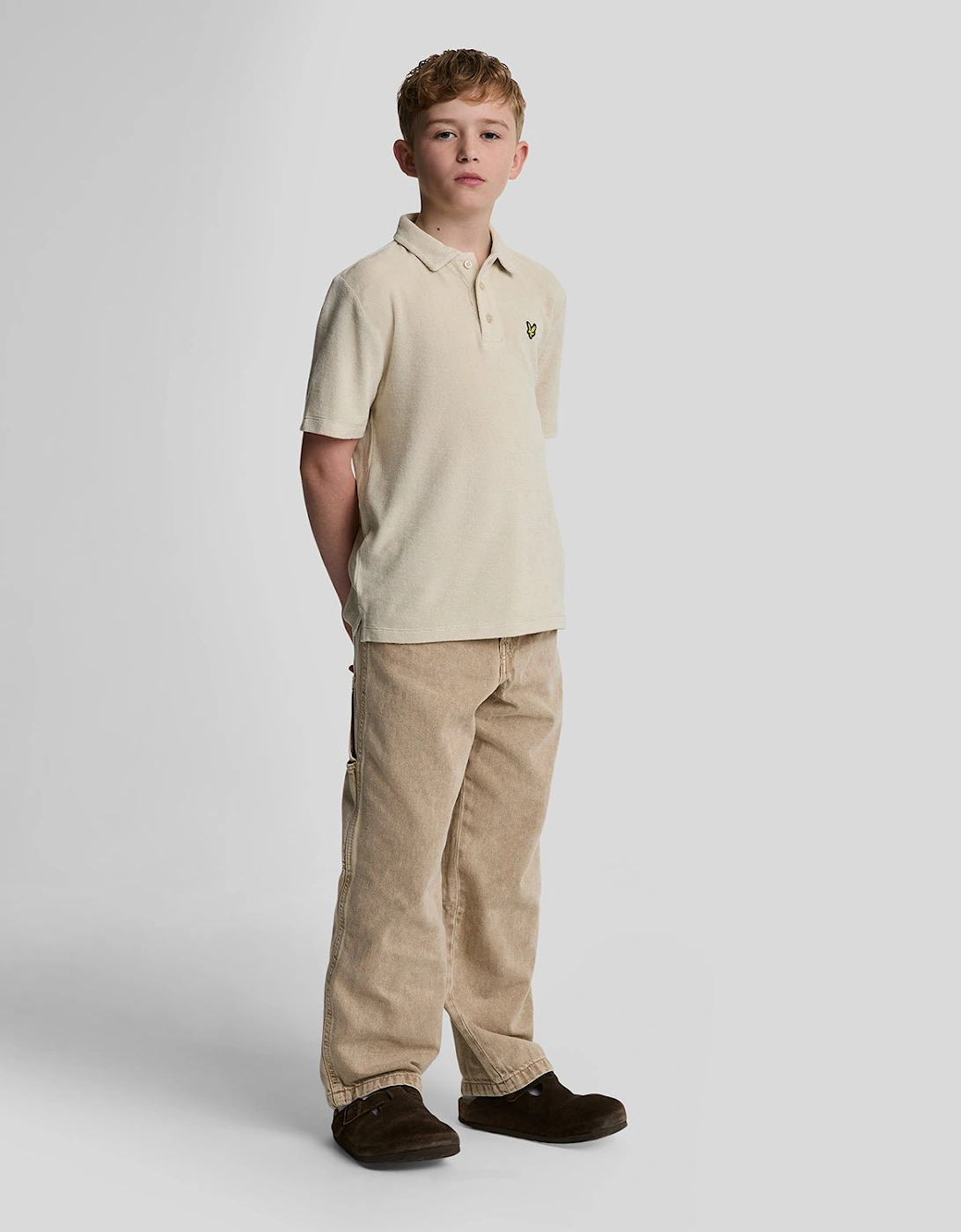 Kids Towelling Polo Shirt