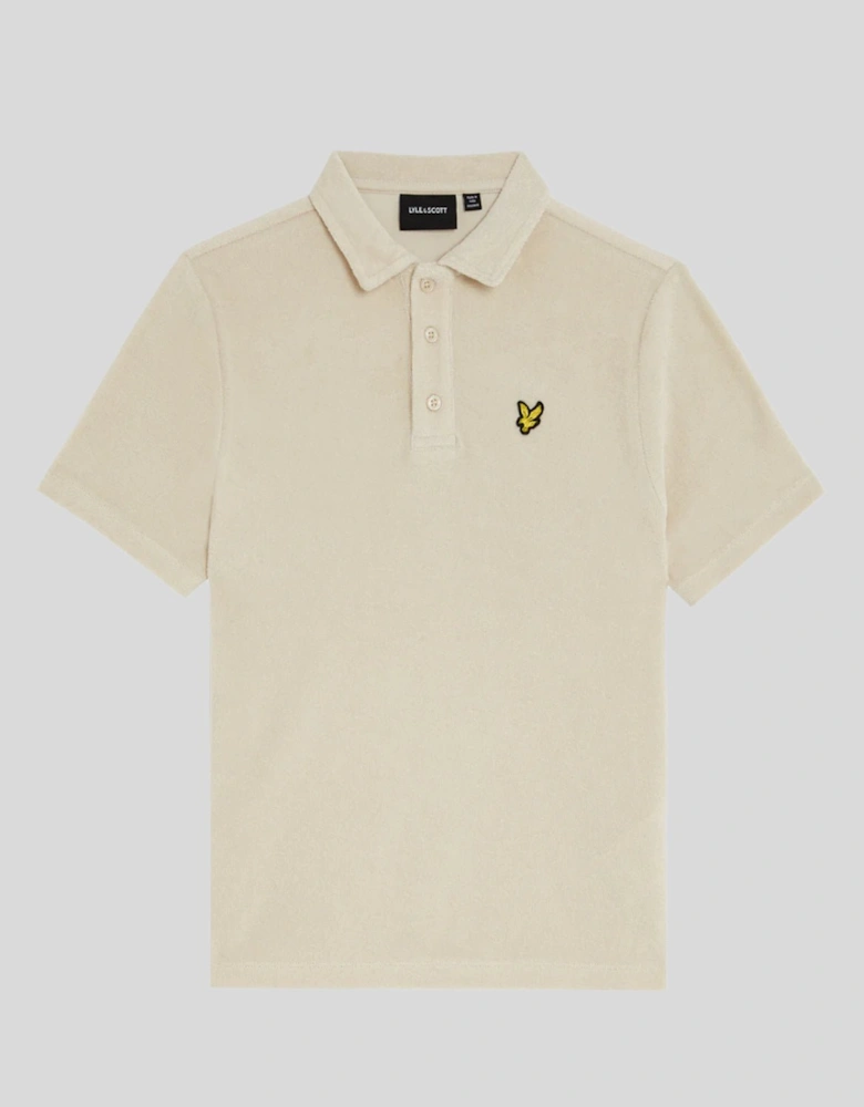 Kids Towelling Polo Shirt