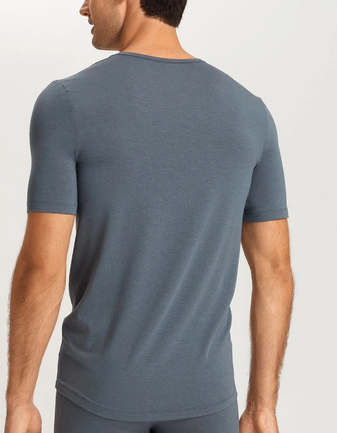 Natural Function V-Neck T-Shirt, Black Clay