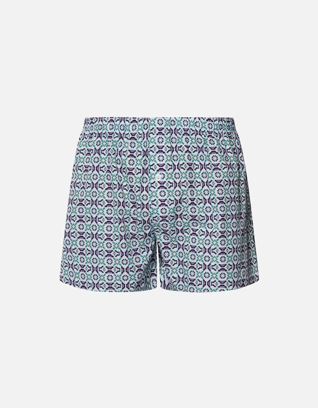 Fancy Woven Boxer Shorts, Tinted Mosaic