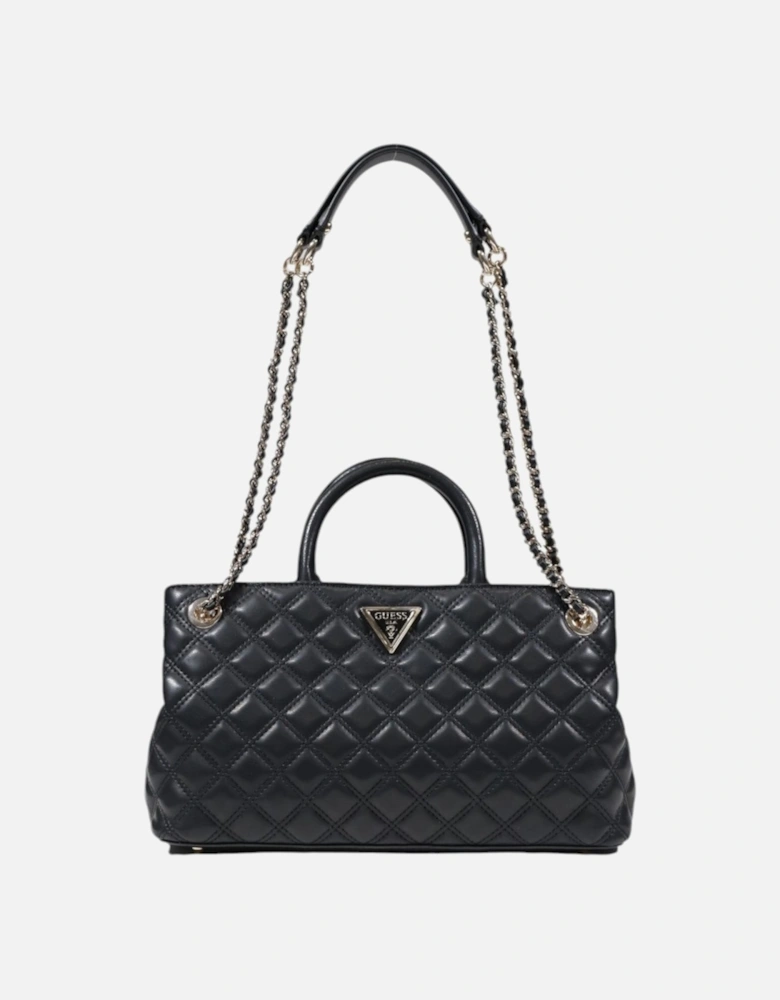 Hellen Quilted Satchel HWVG78 92620 Women - Black Bags