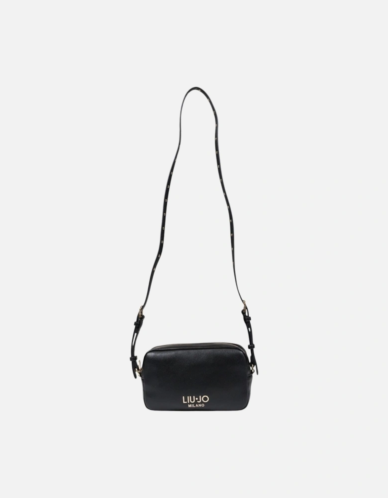 Shoulder Bag with Zip Fastening Women - Black