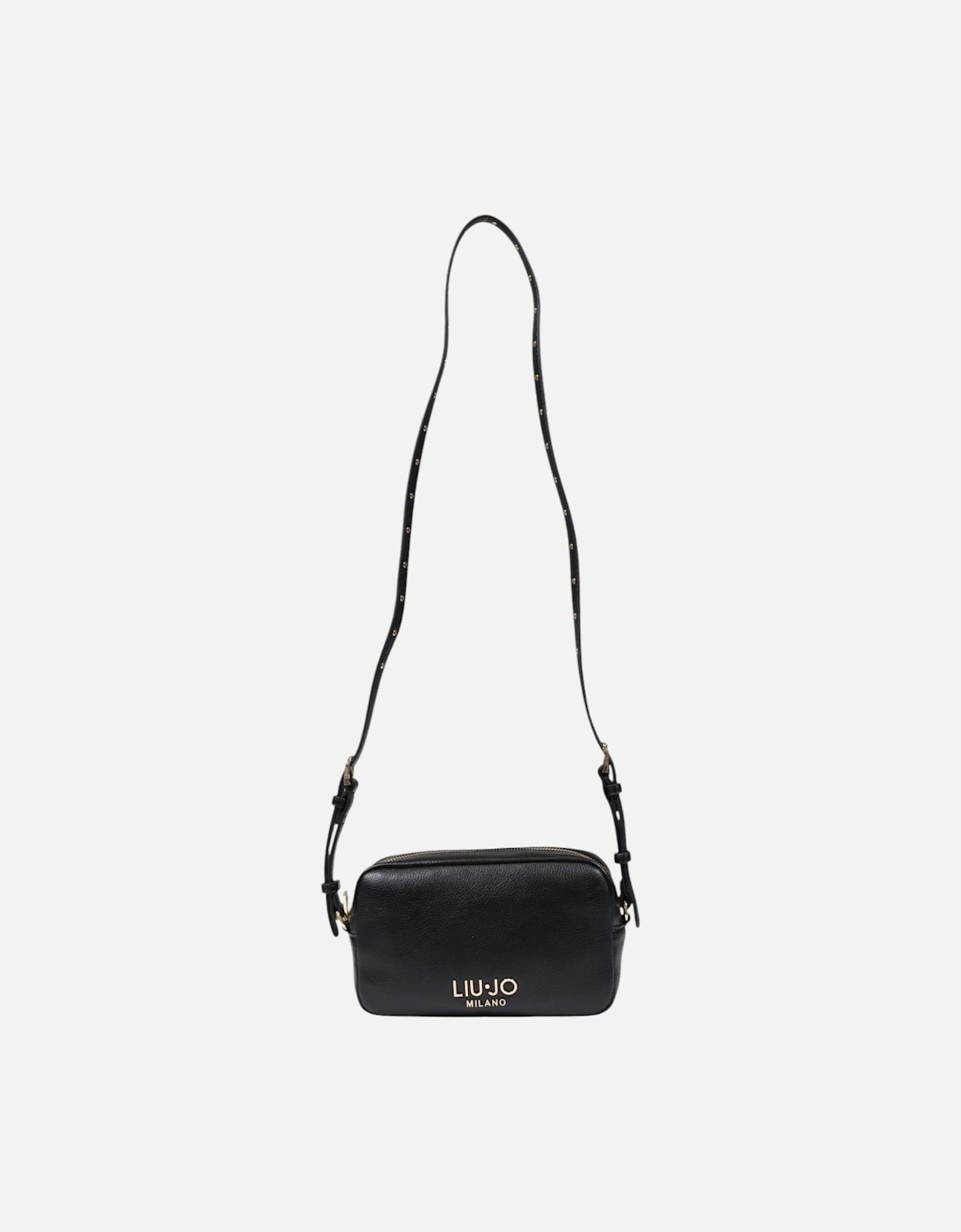 Shoulder Bag with Zip Fastening Women - Black, 4 of 3