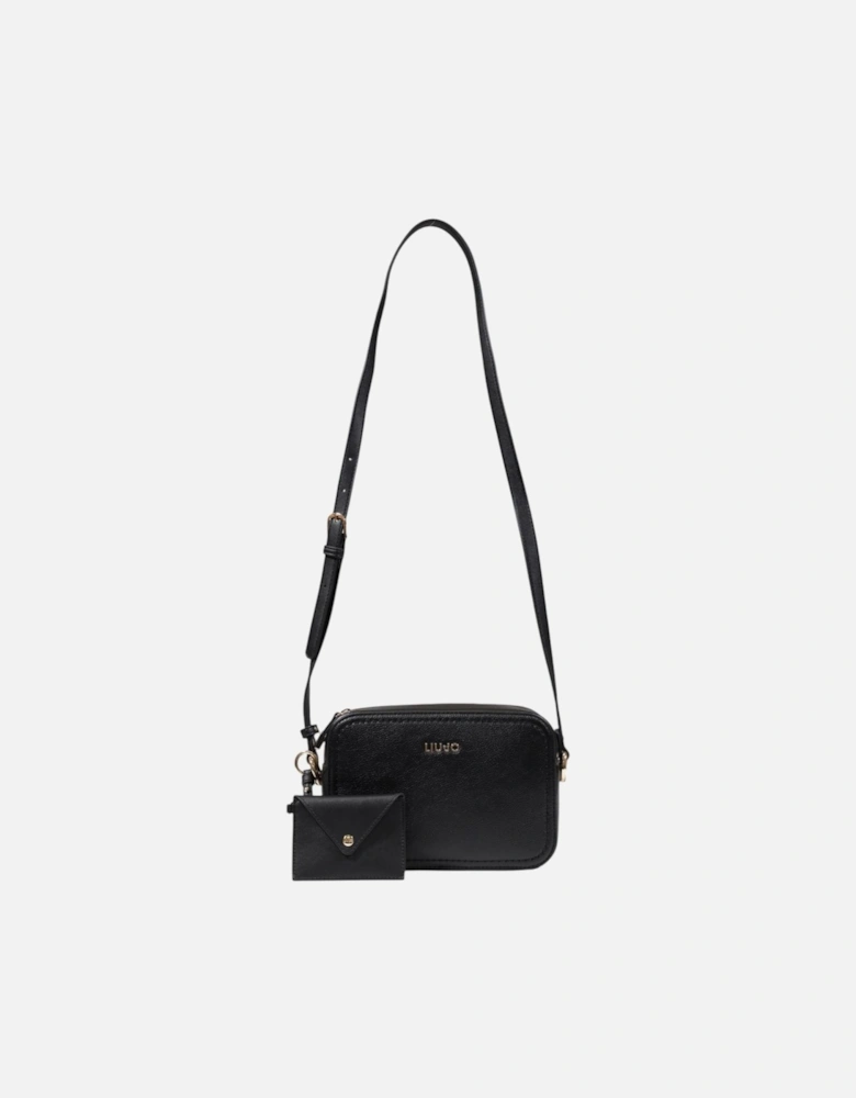 Shoulder Bag with Zip Fastening Women - Black