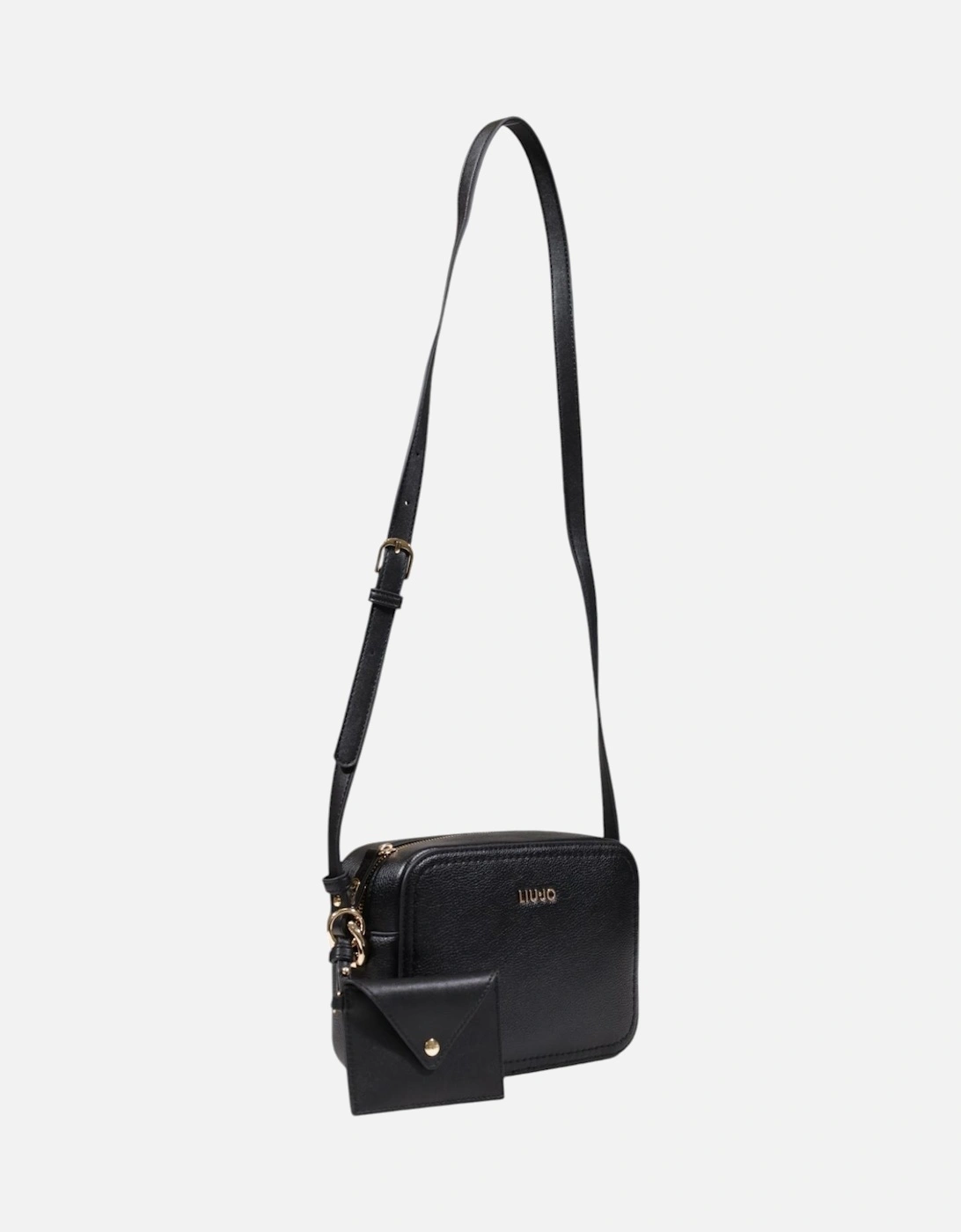 Shoulder Bag with Zip Fastening Women - Black