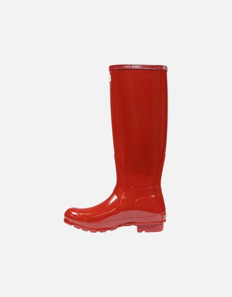 Waterproof Rubber Ankle Boots Women - Red