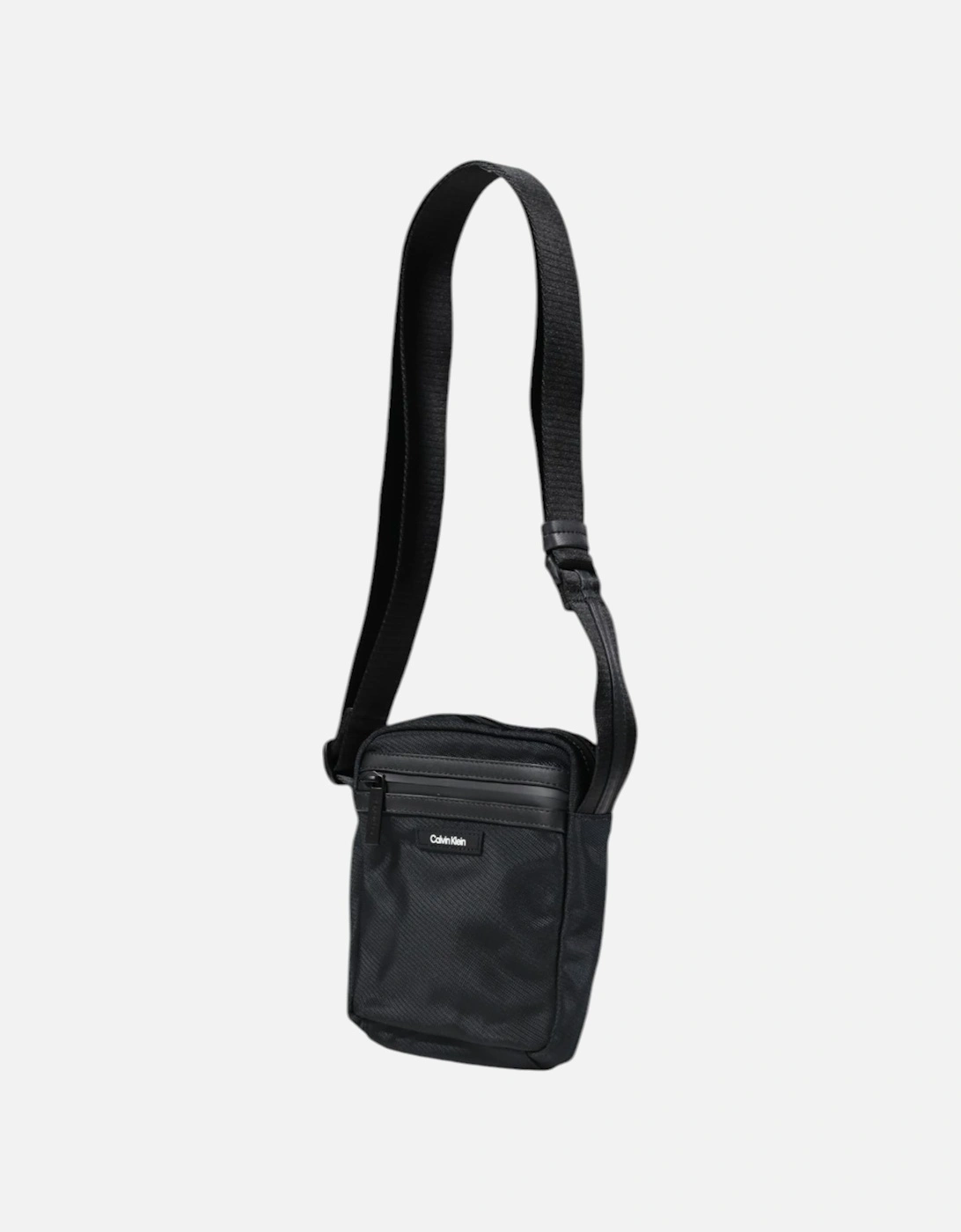 Shoulder Bag with Polyurethane Detailing Women - Black