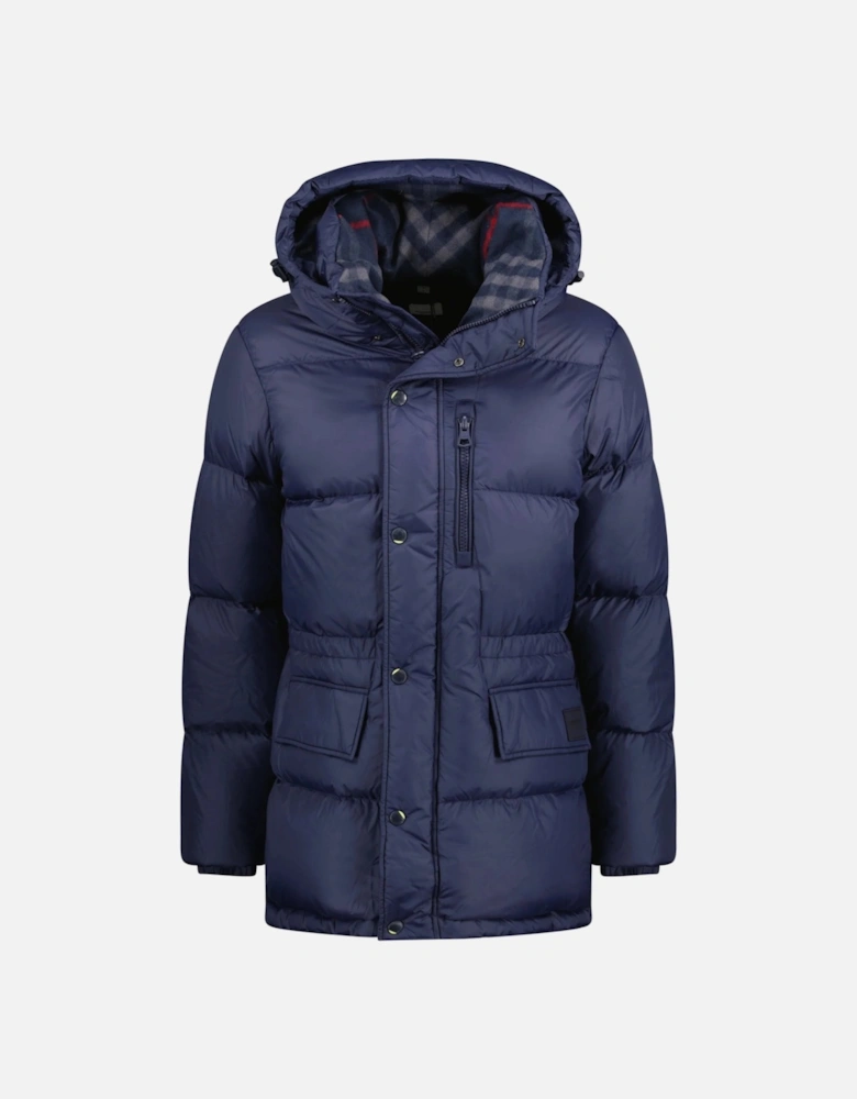 Haworth Mid Length Down Puffer Jacket Navy