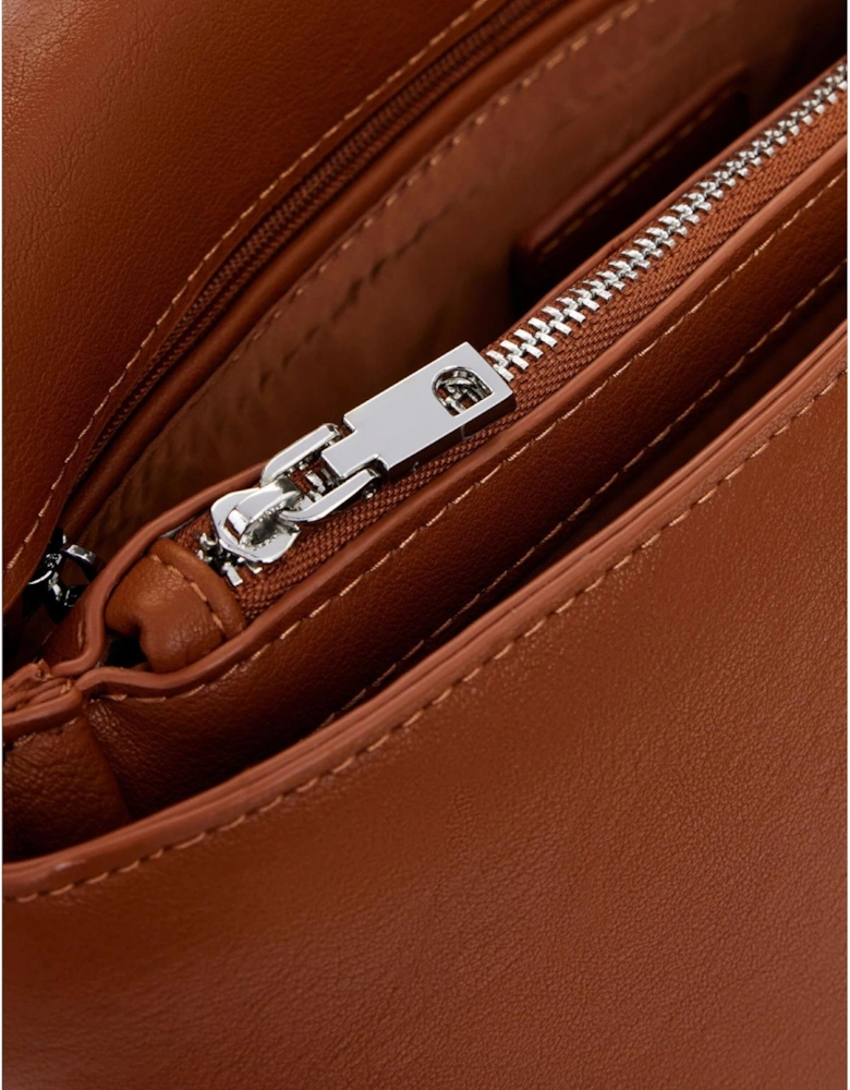 Handbag with Zip Fastening Women - Brown Bags