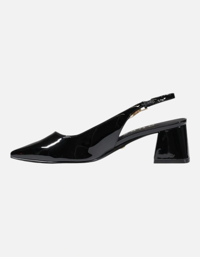 Ankle Strap Block Heel Sandals Women - Black