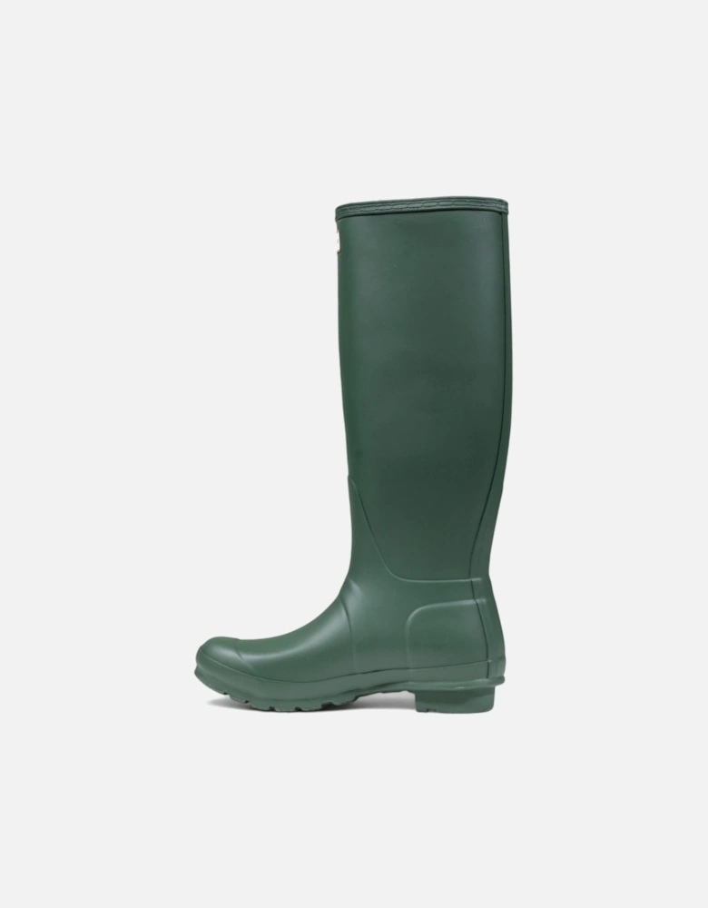 Ankle Rubber Sole Plain Boots Women - Green