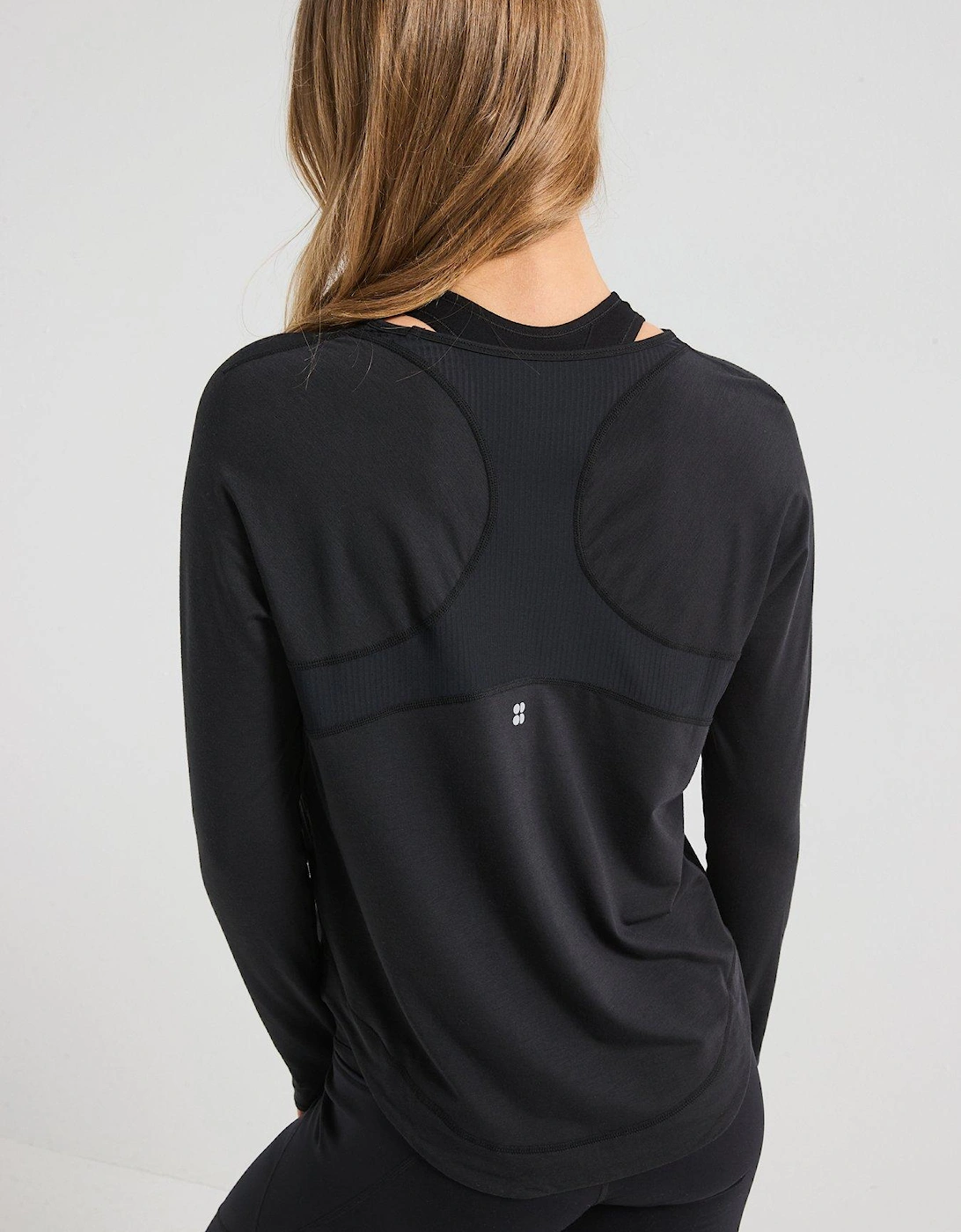 Womens Training Breathe Easy Long Sleeve Top - Black