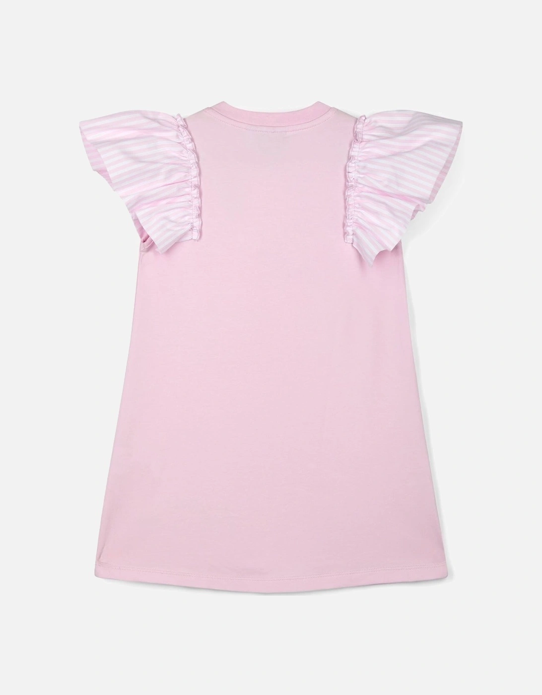 A DEE HEAVENLY HYDRANGEA CALI SWEAT DRESS WITH LARGE BOW DETAIL 1704 - PINK BLOSSOM