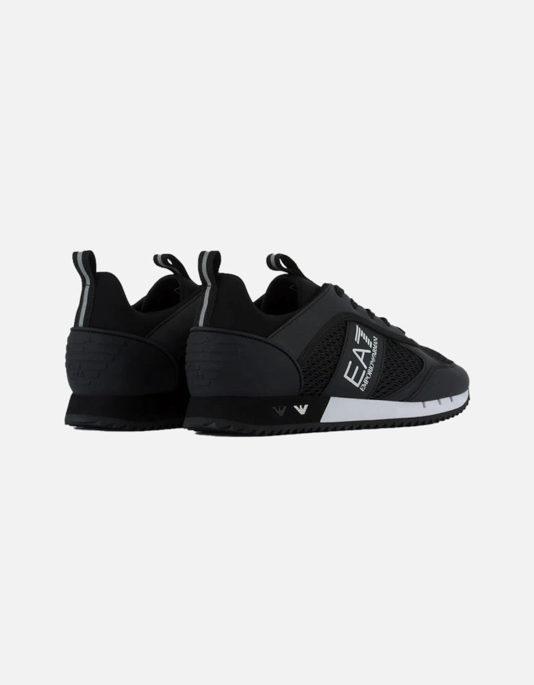 Emporio Armani Mesh Runner Trainers Black/White