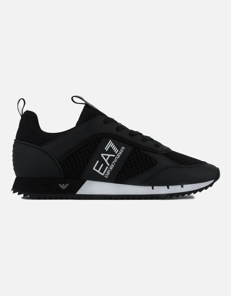Emporio Armani Mesh Runner Trainers Black/White
