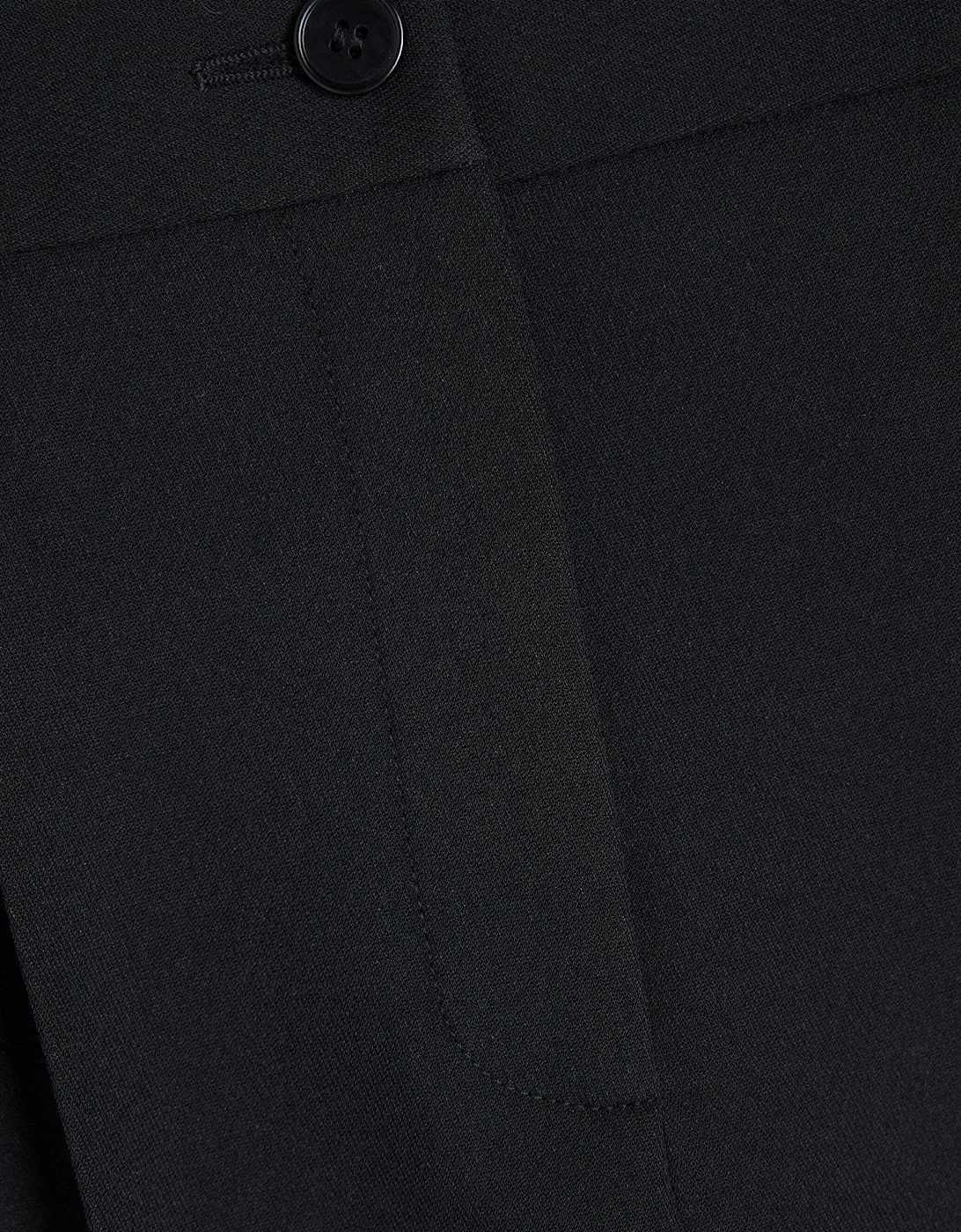 Slim Barrel Leg Trouser - Black