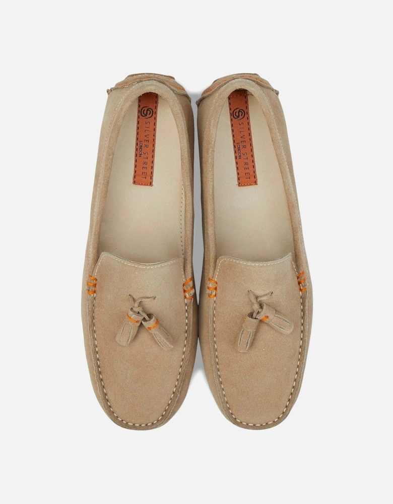 JACKSON Mens Loafers Beige