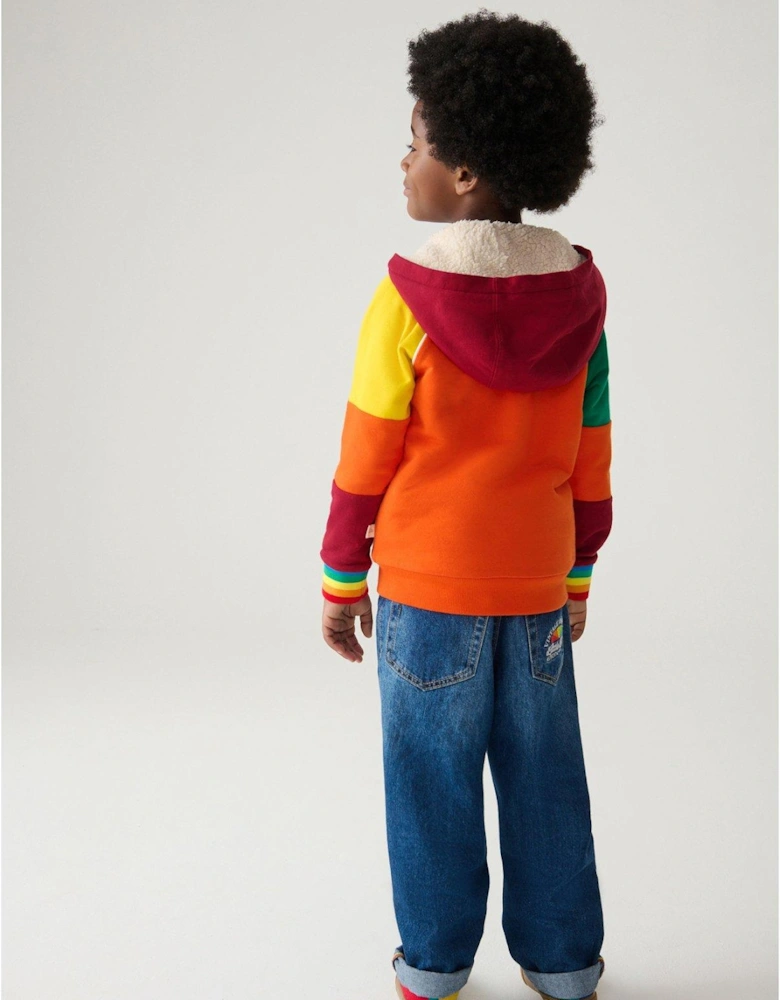 Colourblock Hoodie - Multi