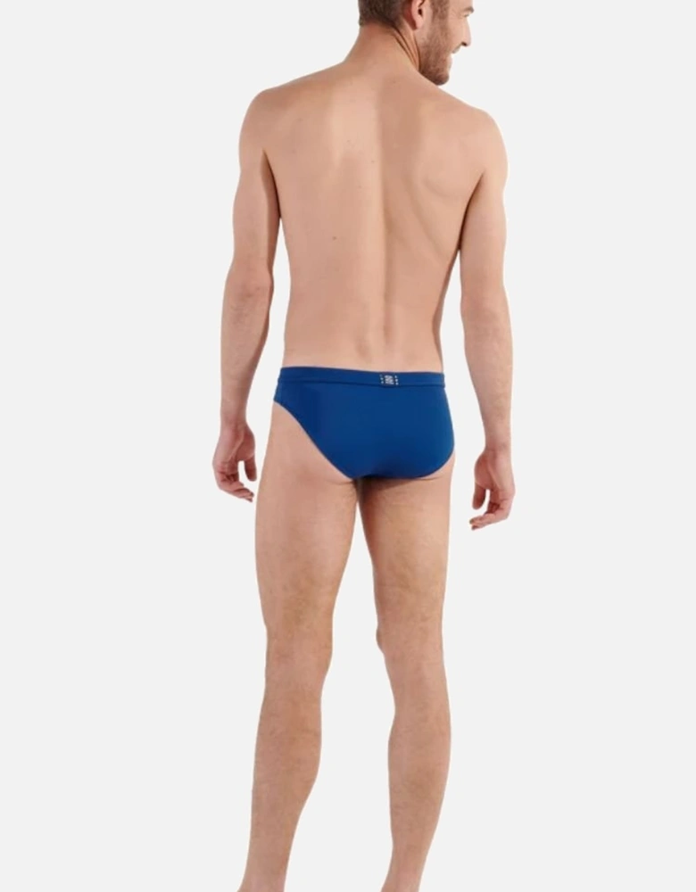 Nautical Cup Swim Mini Briefs, Navy