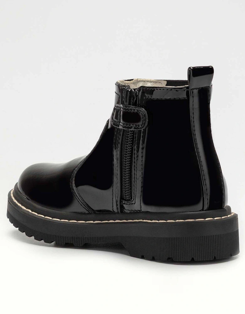 Ruth Patent Chelsea Boot