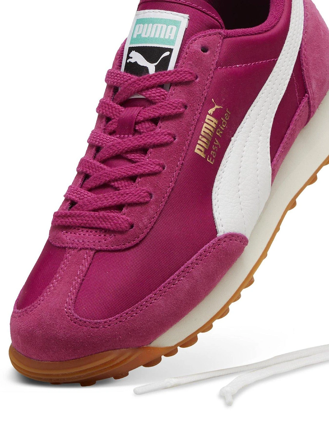 Women's Easy Rider Vintage Trainers - Dark Pink