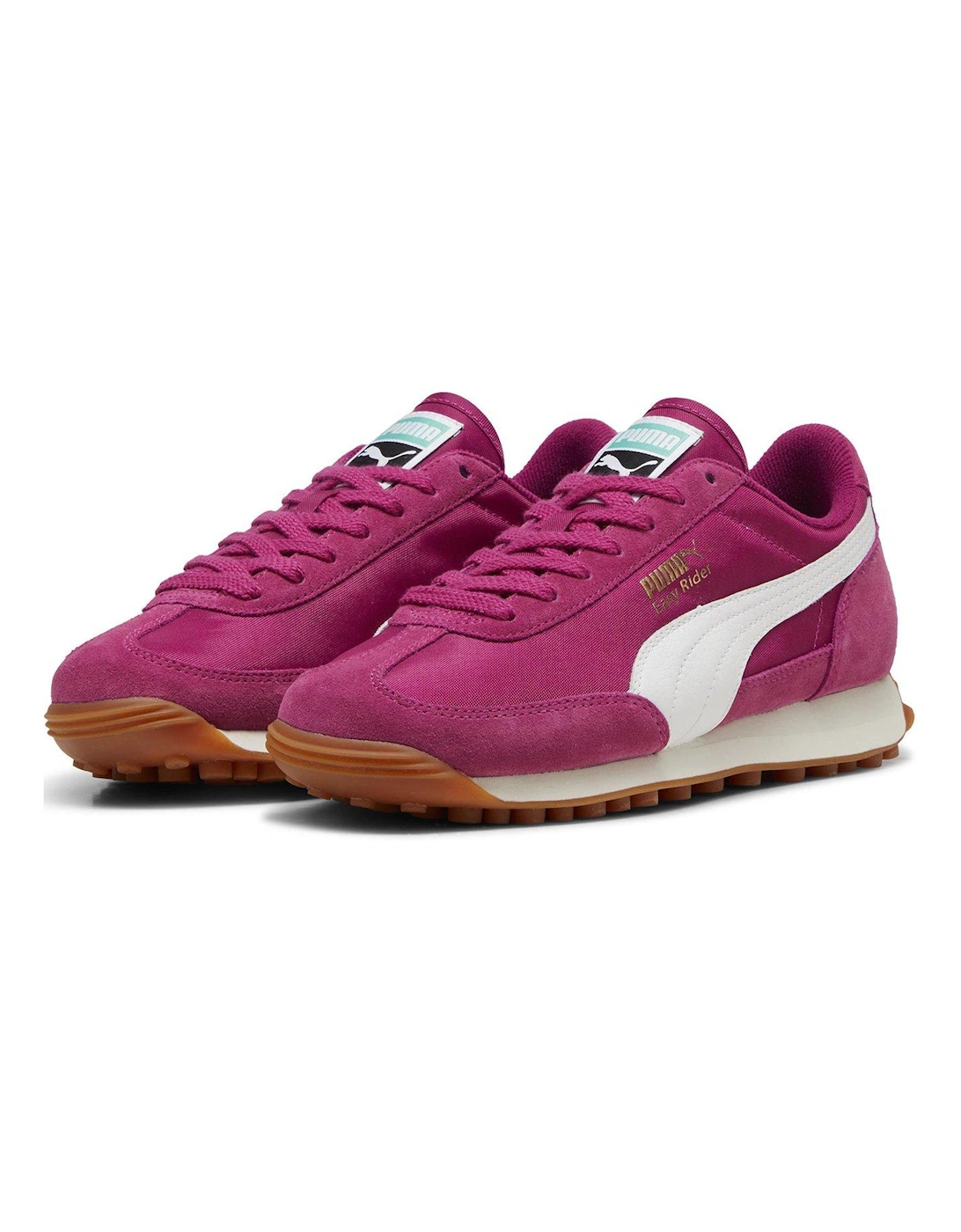Women's Easy Rider Vintage Trainers - Dark Pink