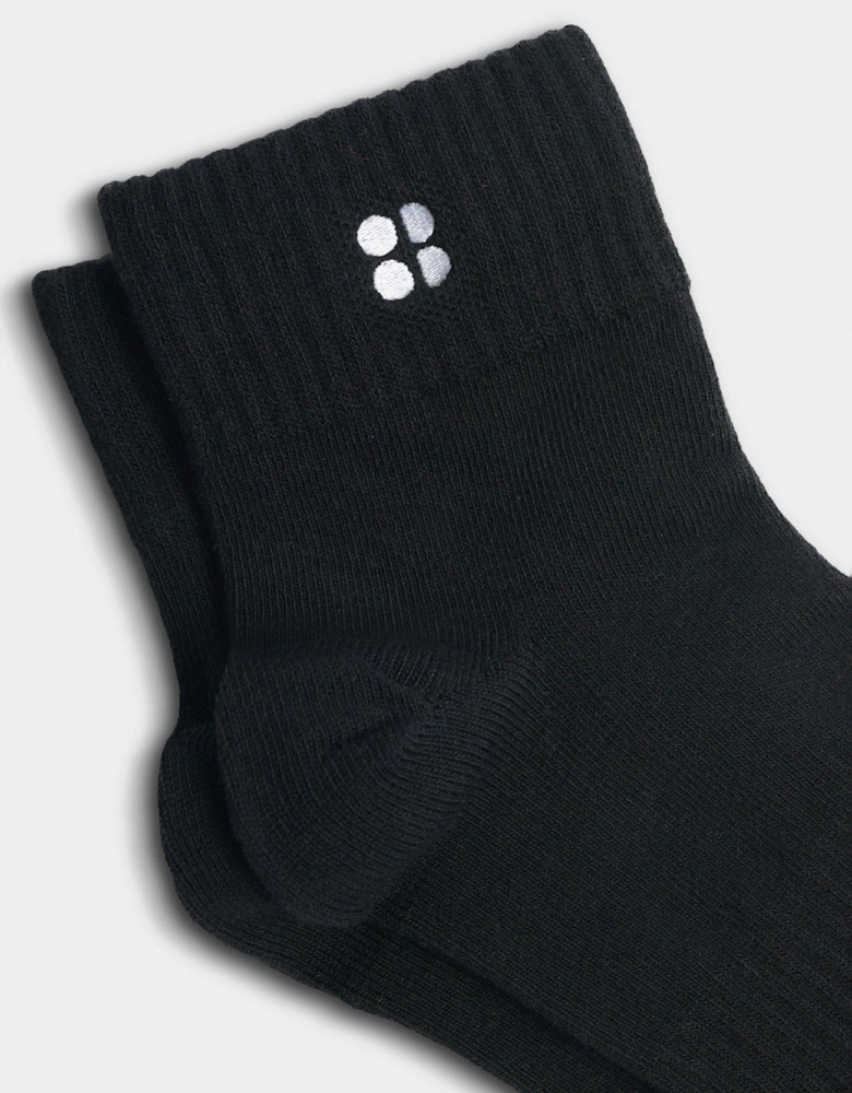 Womens Training Essentials Mid 3 Pack - Black