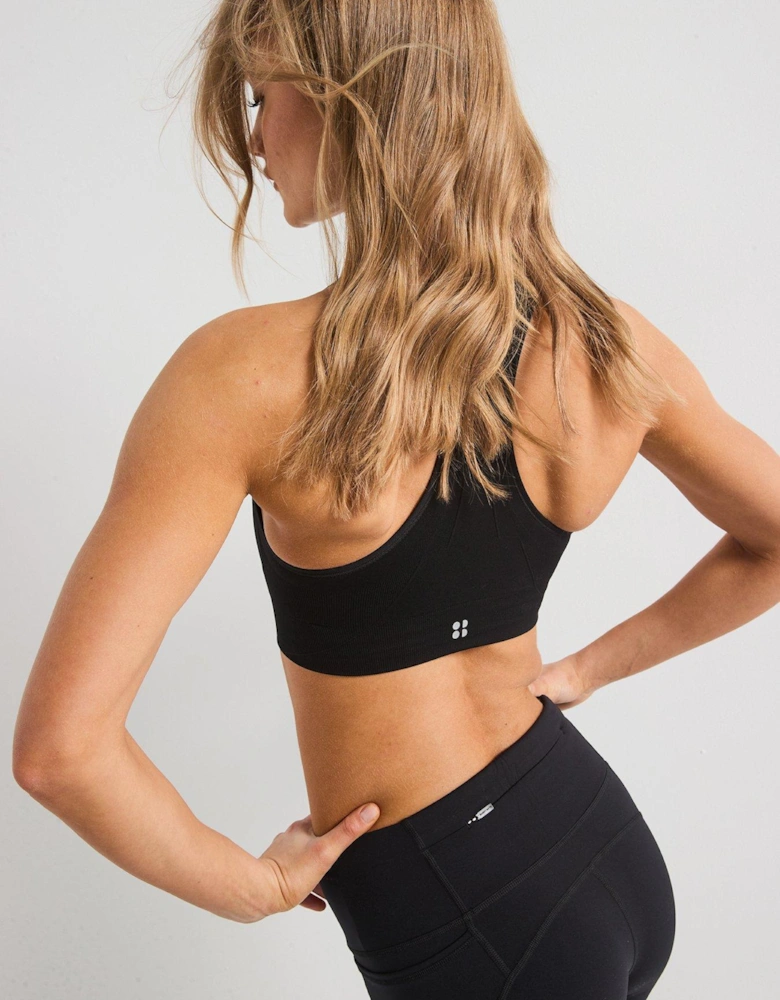 Womens Training Stamina Sports Bra - Black