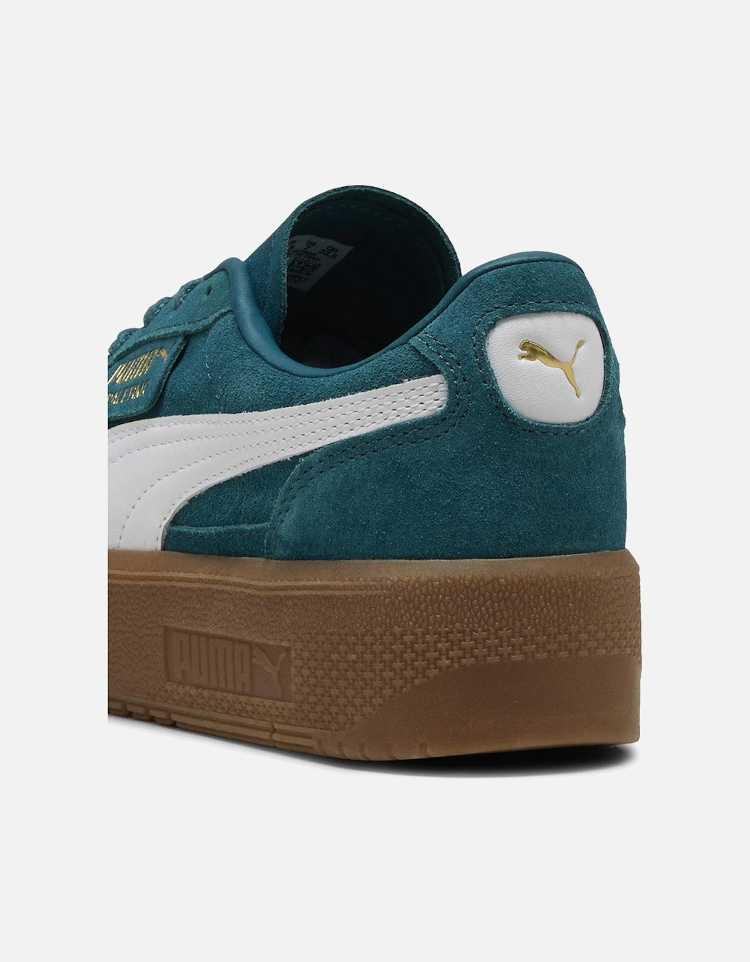 Women's Palermo Elevata Trainers - Dark Green
