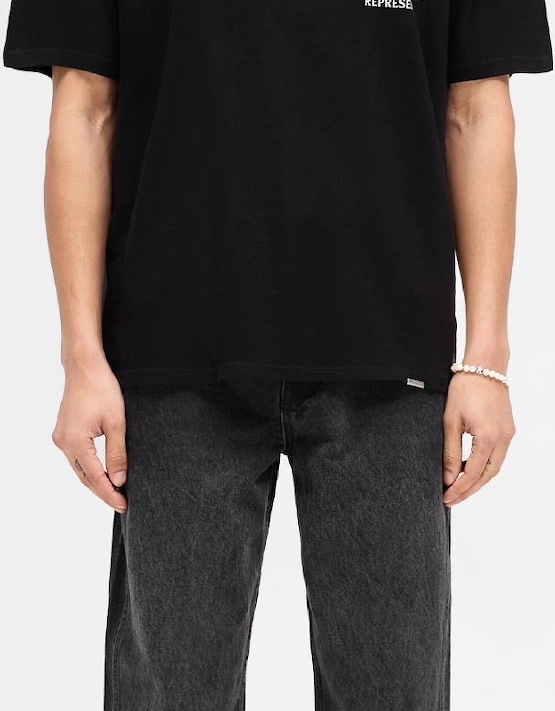 Oversized Fit Elegance In Motion T-Shirt