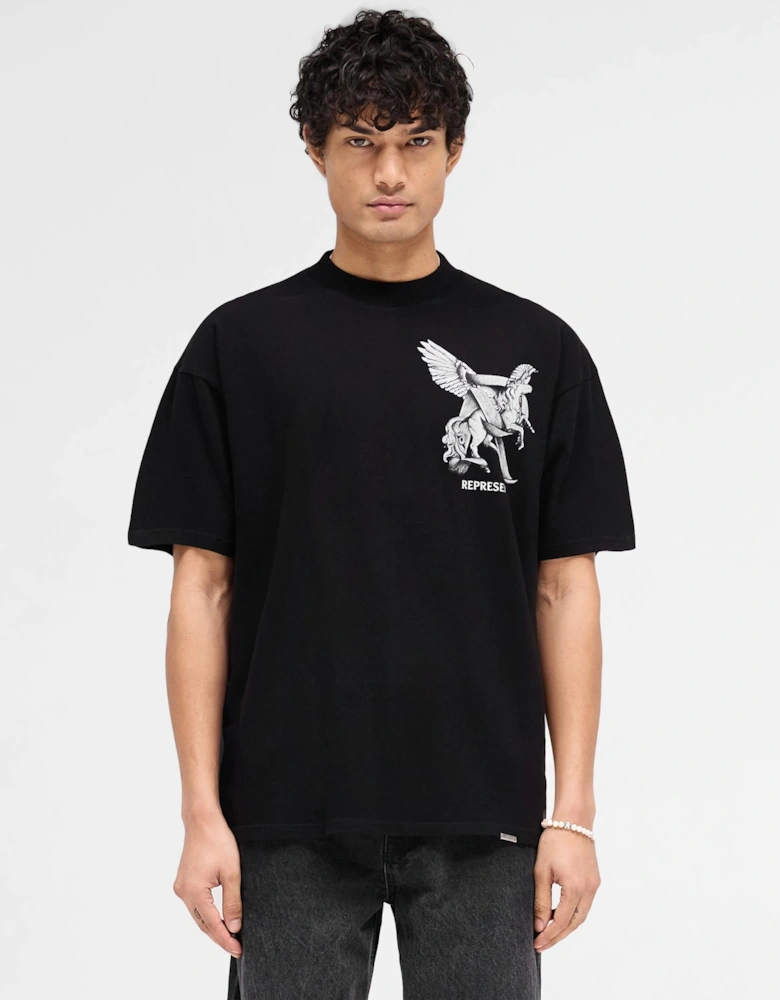 Oversized Fit Elegance In Motion T-Shirt