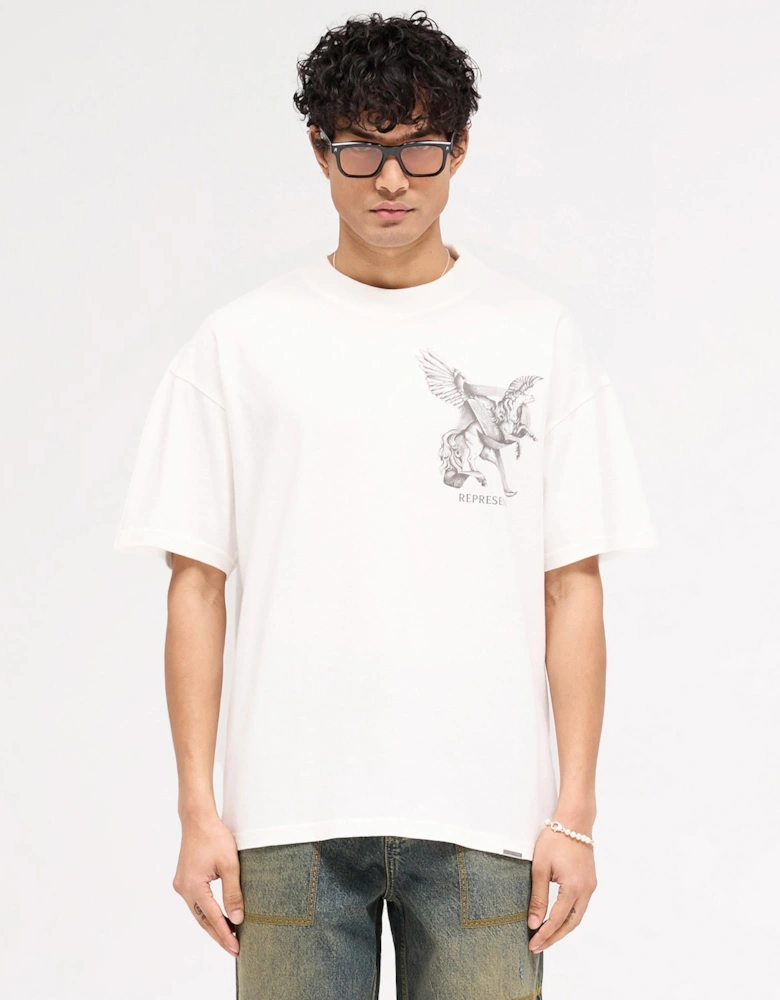 Oversized Fit Elegance In Motion T-Shirt