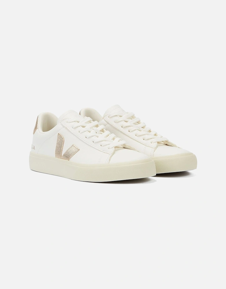 Campo Women's White/Platine Trainers