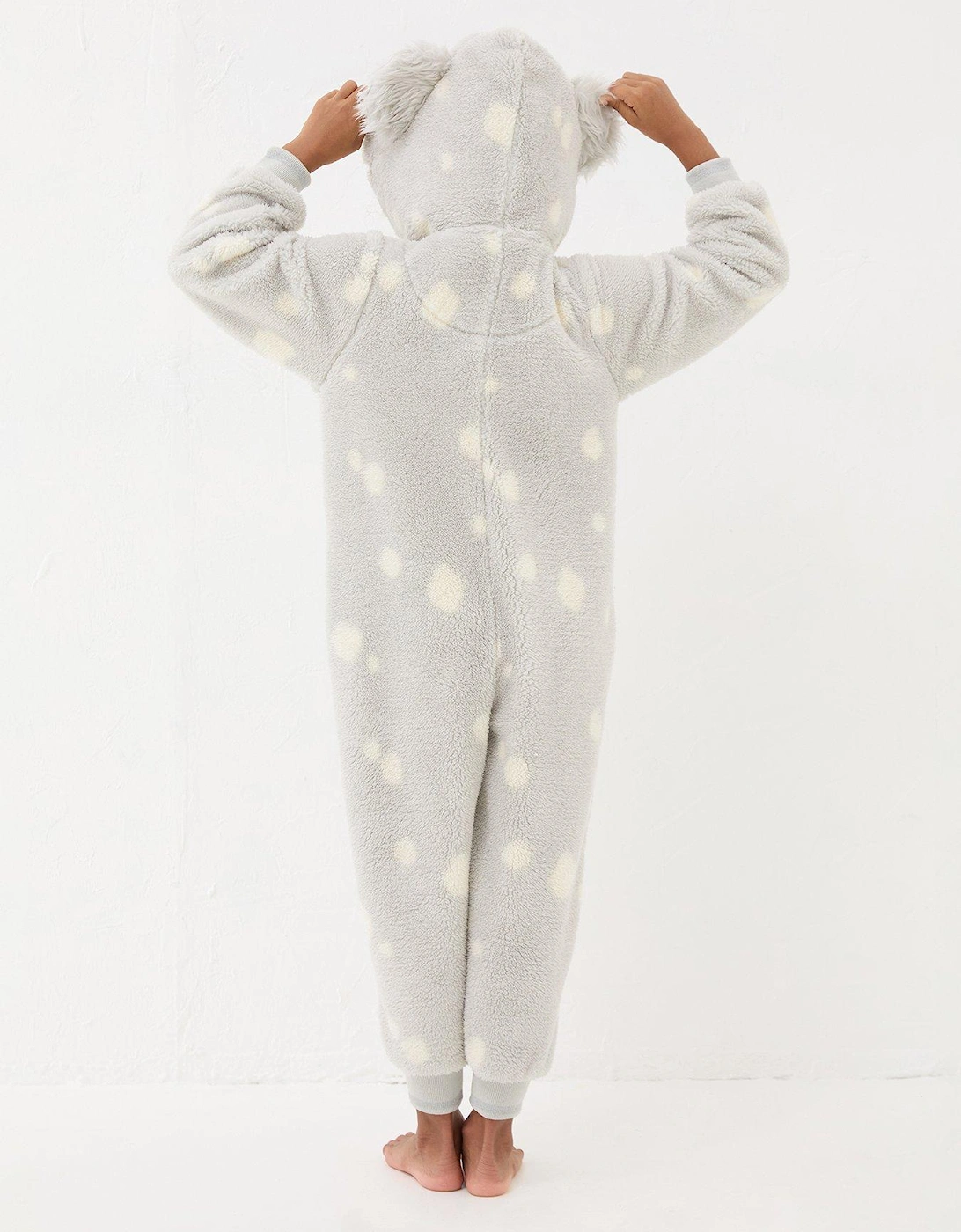 Girls Koala All In One - Light Grey