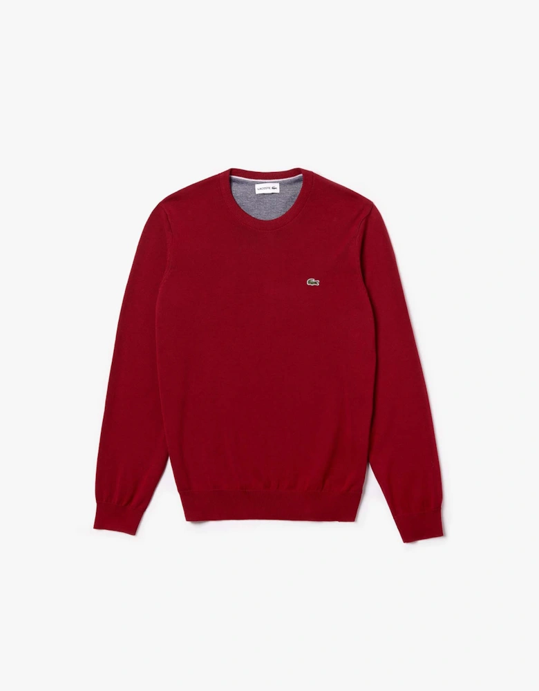 Crewneck Organic Cotton Sweater