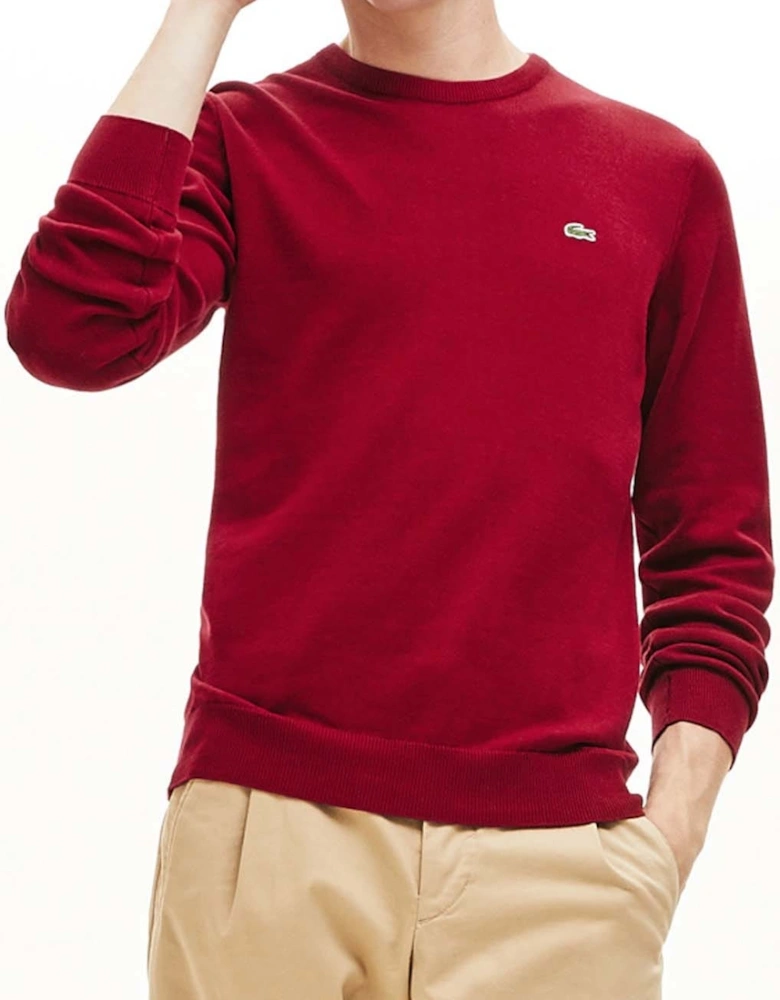 Crewneck Organic Cotton Sweater