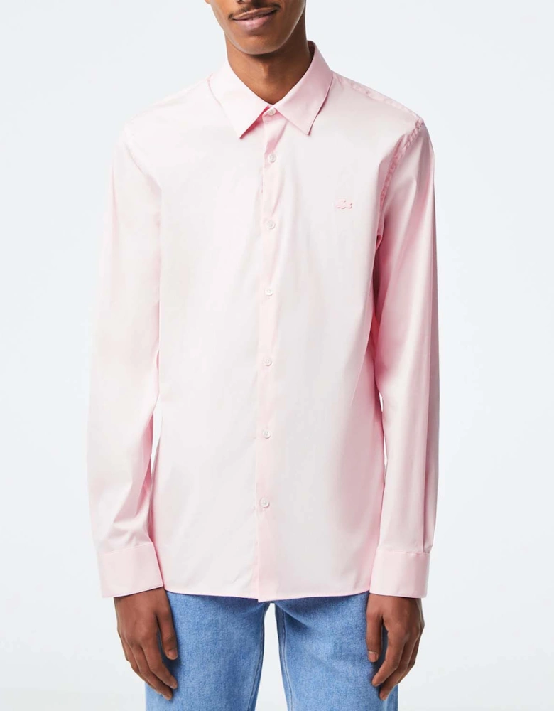 Croc Badge Striped Shirt