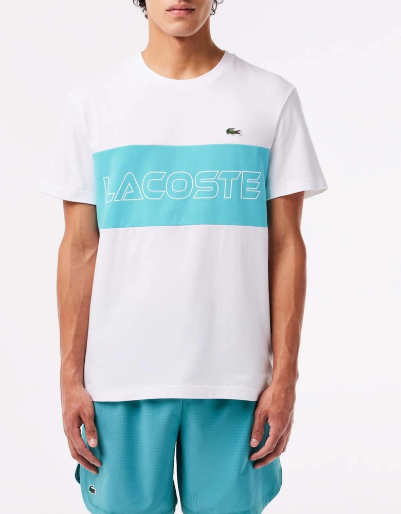 Regular Fit Colourblock Print T-Shirt